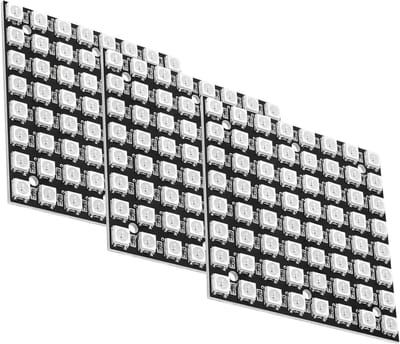 3pcs U 64 LED matrix panel CJMCU-8x8 module met WS2812 5050 RGB verlichting voor Arduino en Raspberry Pi ontwikkeling