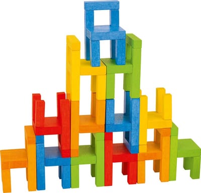 Balancing game, chairs
