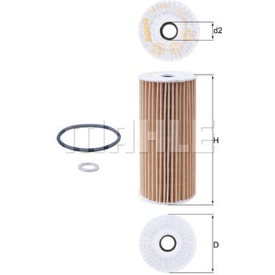 Oliefilter KNECHT OX1048D