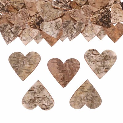 50 pieces confetti table decoration for wedding and party (hearts) - ShopVlot