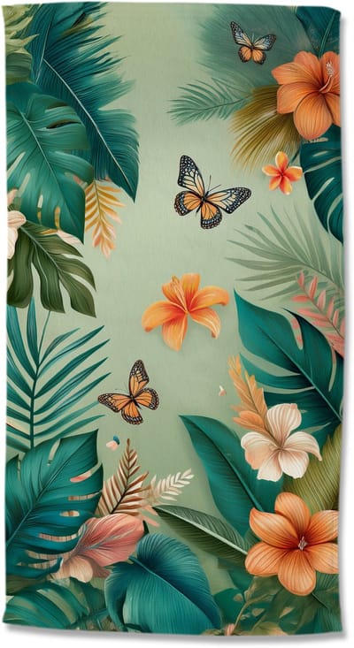 Good Morning Joelle Strandlaken - 100x180 cm - Green