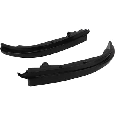 2 pièces Lumière clignotante dynamique pour rétroviseur latéral Lentille fumée PC LED Remplacement pour Kia K5 Optima MK4 JF 2016‑2020 black