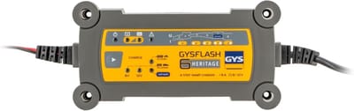 Acculader - Druppellader Batterijlader - Voertuigen Onderhouden - Automatische Laadcyclus - 6 Ampère - Zwart