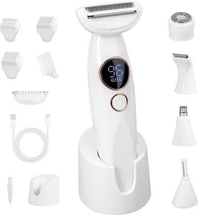 Wenkbrauw Trimmer - Precisietrimmer - Neushaartrimmer - Oortrimmer - Waterdicht - Oplaadbaar - Verzorgset