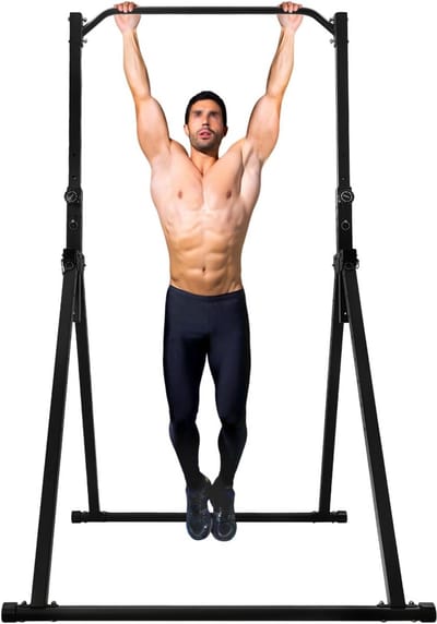 Pull-up Bar - Krachtstation - Thuis Fitness - Verstelbare Hoogte - Tot 200kg - Zwart