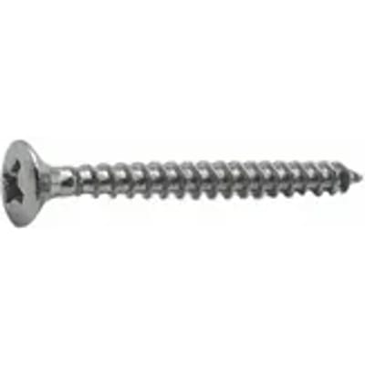 Sencys Universele Schroef Rvs Verzonken Kop Pozi - 4x40mm - 10 Stuks