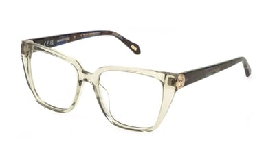 Just Cavalli VJC186 Verde trasparente 53/17/140 WOMAN Brilmonturen
