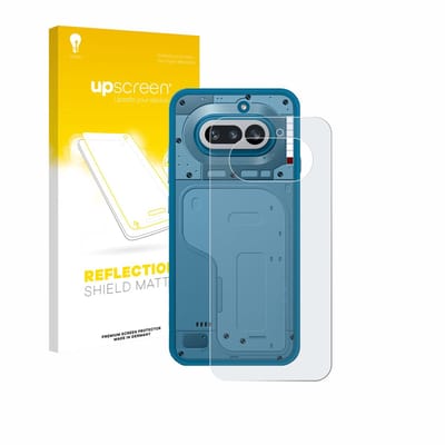 upscreen - Screenprotector voor Nothing Phone (4a) (Achterkant) - Folie Beschermfolie anti glare matte