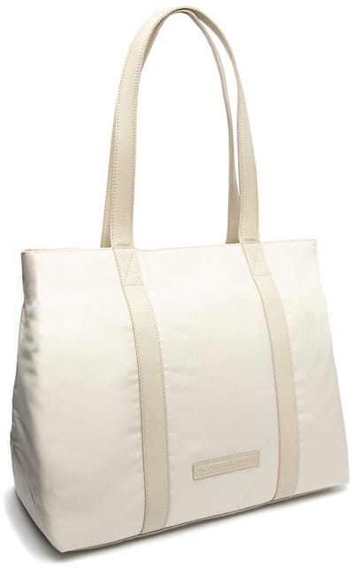 The Chesterfield Brand shopper laptoptas met laptopvak Otta Shopper Cream White crème