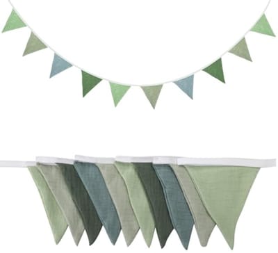 Vlaggenlijn voor Kinderkamer, Weerbestendig, Feestdecoratie, Tuinfeest, Verjaardag, Kleurrijke Versiering