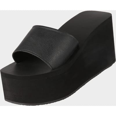 Originele zwarte teenslipper