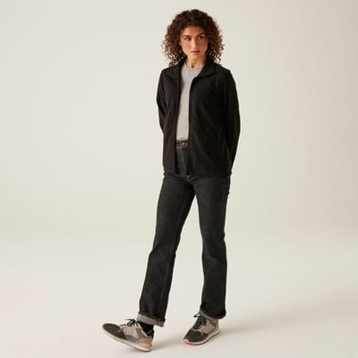 Fleece Hiking Dames Zacht Materiaal Rits