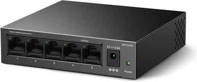 Netwerk Switch - 5 Poorten - Metalen Behuizing - Internet Splitter - Ethernet - Voor Internetkabel