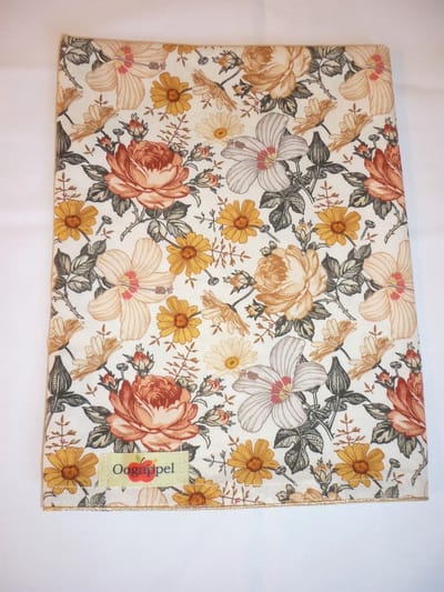 Oogappel Zomertuin Ledikantlaken 100x150cm-Multicolour-Goud