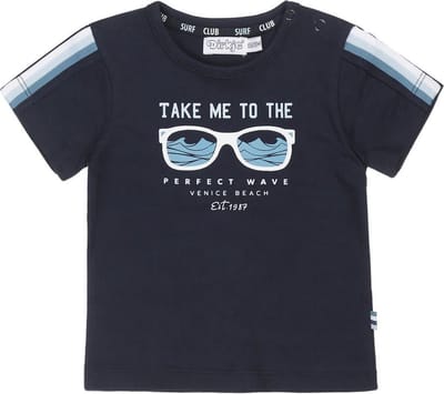 Dirkje Jongens Shortsleeve Tshirt To The Sun Navy - 56
