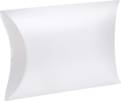 Geschenkdoos kunststof, formaat 42x8x28cm FROSTED WHITE (10 stuks)