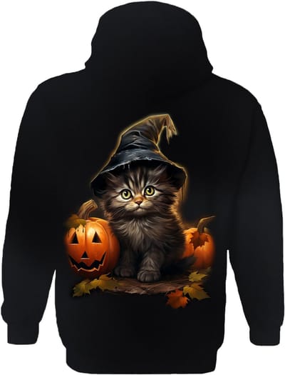 Kat Kitten Kitty Witch Doctor The Coloured House Hoodie S