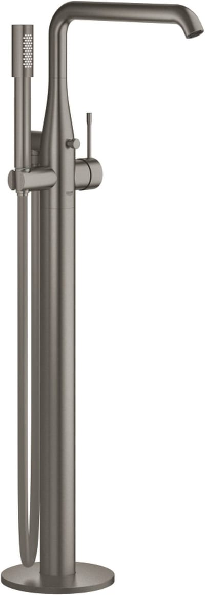 Grohe Essence Badmengkraan Vrijstaand Hard Graphite Geborsteld