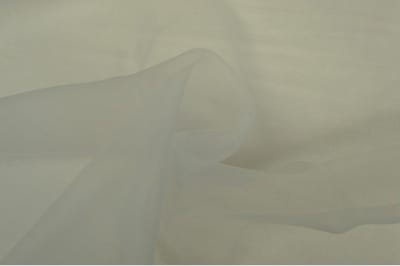 Organza stof - Zilvergrijs - 1 meter - Per meter - 150cm breed