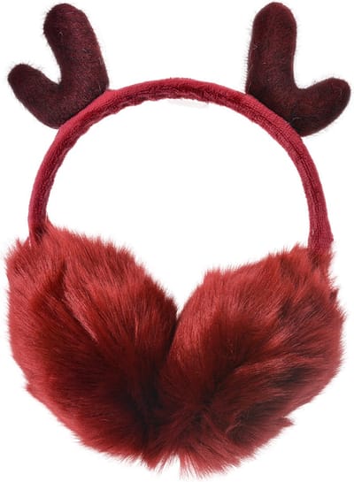 Juleeze Oorwarmers Kinderen one size Rood Polyester