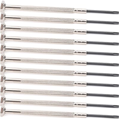 10 stuks Professionele Schroevendraaier Reparatie Schroevendraaier Gereedschap voor Fluit Klarinet Saxofoon white