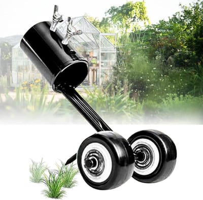 Handmatige Onkruidverwijderaar voor Tuin en Gazon, Aluminium Extractor met Antislip Handvat voor Efficiënt Onkruid Wieden en Tuinonderhoud