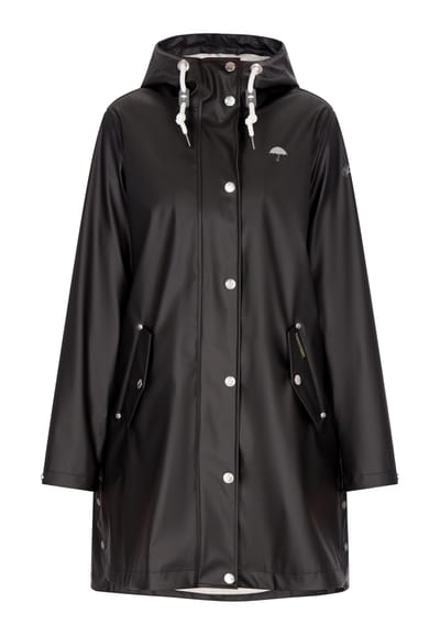 Schmuddelwedda Mackintosh Dames zwart