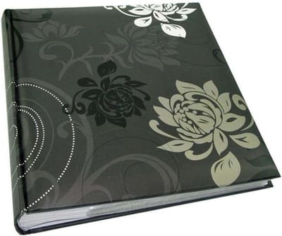 Insteekalbum Zwart voor 200 Foto's met Ruimte voor Notities 11,5 x 15,5 cm