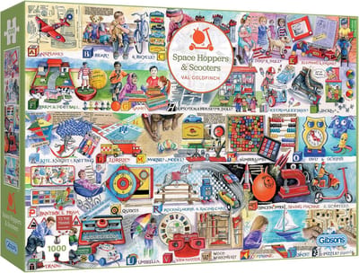 Nostalgische 1000 Delige Legpuzzel voor Volwassenen - Duurzaam en Milieuvriendelijk Speelgoed