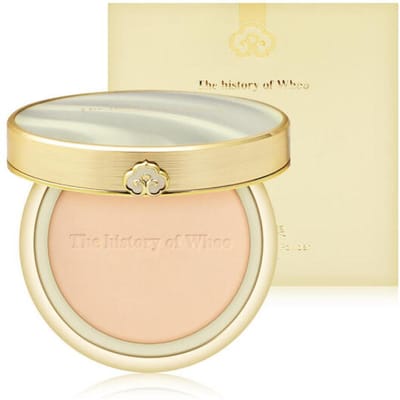 The history of whoo Gongjinhyang Mi Luxery Glow Geperst Poeder Nr.1 Lichte Tint 13g beige