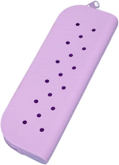 Waterdichte etui - Siliconen houder - Briefpapier opbergen - Multifunctioneel gebruik - 21 x 15 cm - Paars