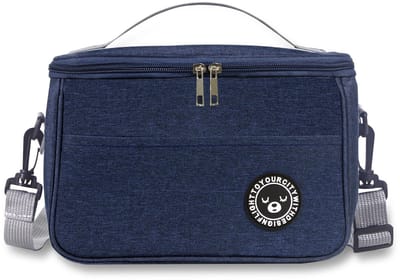 Dailygoods- Koeltas 12 l - Opvouwbaar - Isolatietas - Herbruikbare Lunchtas - Waterafstotend - Geschikt voor Levensmiddelen - 29 x 19 x 22 cm - Lunchbox