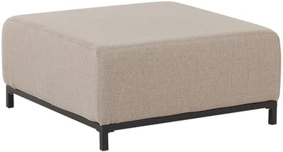ROVIGO - Ottomaan - Zandbeige - Polyester