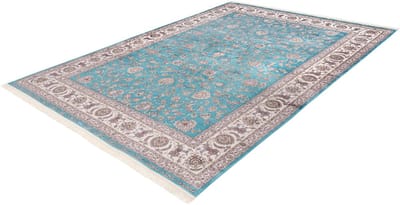 Batucci Vloerkleed - Perzisch Tapijt - Kashmir Stijl - Blauw - Ultra Luxe - Handgemaakt - Hoge Dichtheid