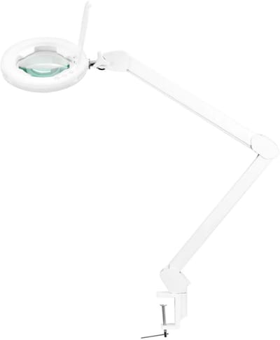 GLOW - LED loupelamp - Verstelbare kleur en lichtsterkte - Vergrootglas - Pedicure - Manicure