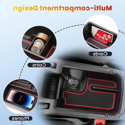 Center Console Organizer voor Seat Leon MK4 2020-2025 en Cupra Leon Sportstourer, Armsteun Opbergdoos voor Extra Ruimte en Organisatie