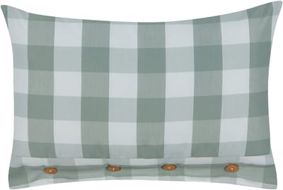 TAMNINE - Sierkussen - Mintgroen - 40 x 60 cm - Polyester