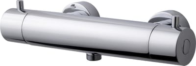 Wiesbaden Caral Cool Touch Thermostatische Douchemengkraan 15 cm. - Chroom