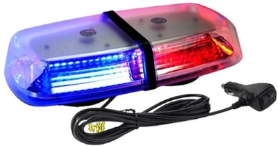 Ortho® - LED Zwaailicht - Zwaailamp - Blauw/Rood flits licht - Strobe – Emergency Safety Warning - Alarmlicht 12V/24V - Blauw/Rood
