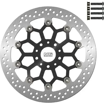 Vlotterende remschijfset voor motorfiets en schroeven NG Brake Disc 1837GK34