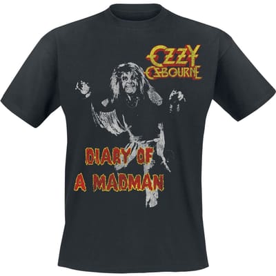 Ozzy Osbourne T-shirt - Diary Tribute - S tot 4XL - voor Mannen - zwart