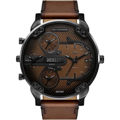 Diesel MR. DADDY SLIM Heren Horloge 54 cm - Zwart