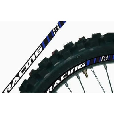 Motorcycle Rim Decoration Stickers Blackbird Racing