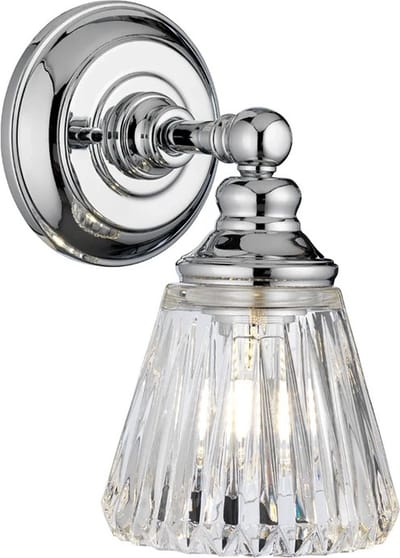 Quintiesse LED Badkamerarmatuur Keynes | 3W 3000K 300Lm 830 | IP44 | Dimbaar | Polished Chrome