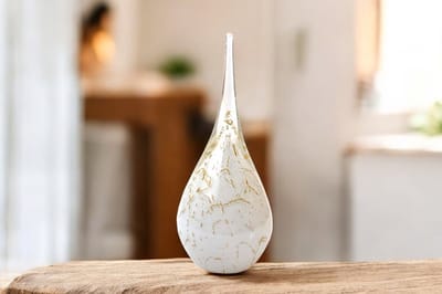 Loranto - Mini Urn - Teardrop - Kleine urn voor thuis - Crematie Urnen