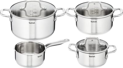 Tefal Duetto Pannenset - 4-delig - RVS
