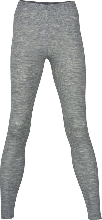 Dames Legging Engel Natur Zijde - Merino Wol lichtgrijs 34/36(S)