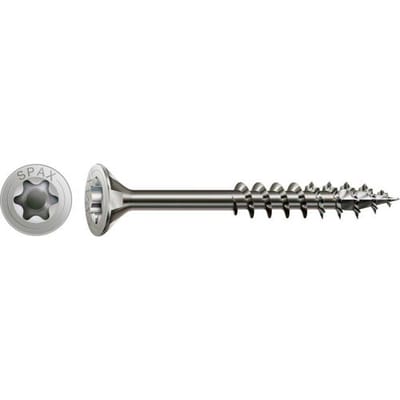 SPAX 0197000601403 R 88091 Senkkopf T-STAR TG Verzonken houtschroef 6 mm 140 mm T-STAR plus RVS A2 100 stuk(s)