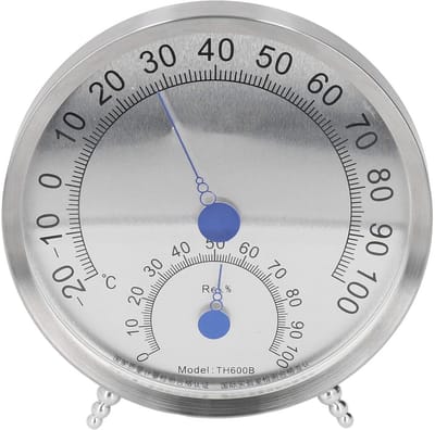 Waterdichte Buiten Thermometer met Hygrometer en Standaard