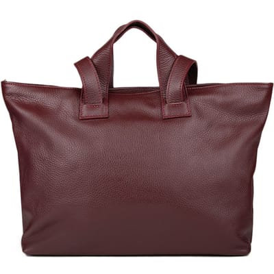 Giulia Monti Tote Bag Bordeaux